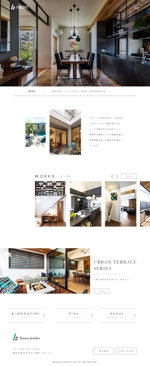tsumiki (ek_7084)さんの福岡の高級戸建住宅販売会社様のサイトリニューアル、トップページデザイン（PC版）の制作をお願いしますへの提案