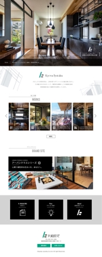 Tuesday (hanahou)さんの福岡の高級戸建住宅販売会社様のサイトリニューアル、トップページデザイン（PC版）の制作をお願いしますへの提案