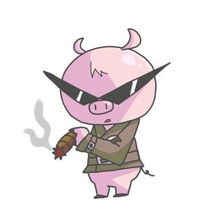 fusukeさんのハードボイルドでちょいワルなブタのキャラクターへの提案