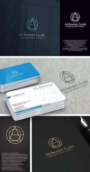 take5-design (take5-design)さんのゲーム系法人「Alchemist Guild」のロゴ制作への提案