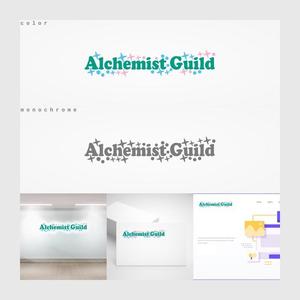 Yolozu (Yolozu)さんのゲーム系法人「Alchemist Guild」のロゴ制作への提案