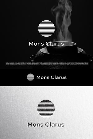 YOO GRAPH (fujiseyoo)さんの茶道・不動産の『Mons Clarus』の企業ロゴ作成への提案