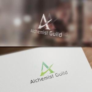 VNFdesign (late_design)さんのゲーム系法人「Alchemist Guild」のロゴ制作への提案
