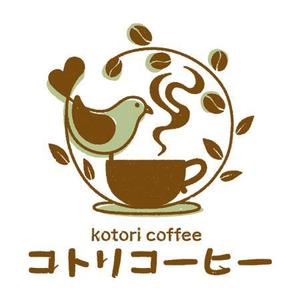 AD_TAKE (adtake)さんの「コトリコーヒー」のロゴ作成への提案