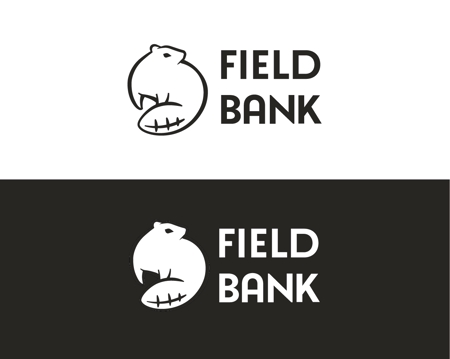 ekubo (O2_design)さんのソロキャンプメディア「Field Bank」のロゴへの提案
