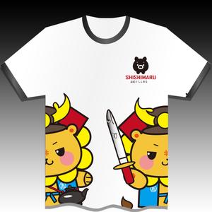 kirei (kirei)さんの鹿児島県志布志市のゆるキャラを使用したTシャツデザインへの提案