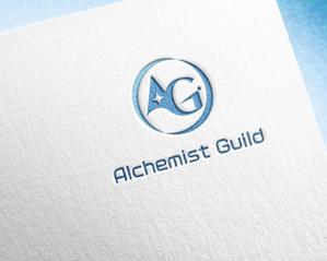 ambrose design (ehirose3110)さんのゲーム系法人「Alchemist Guild」のロゴ制作への提案