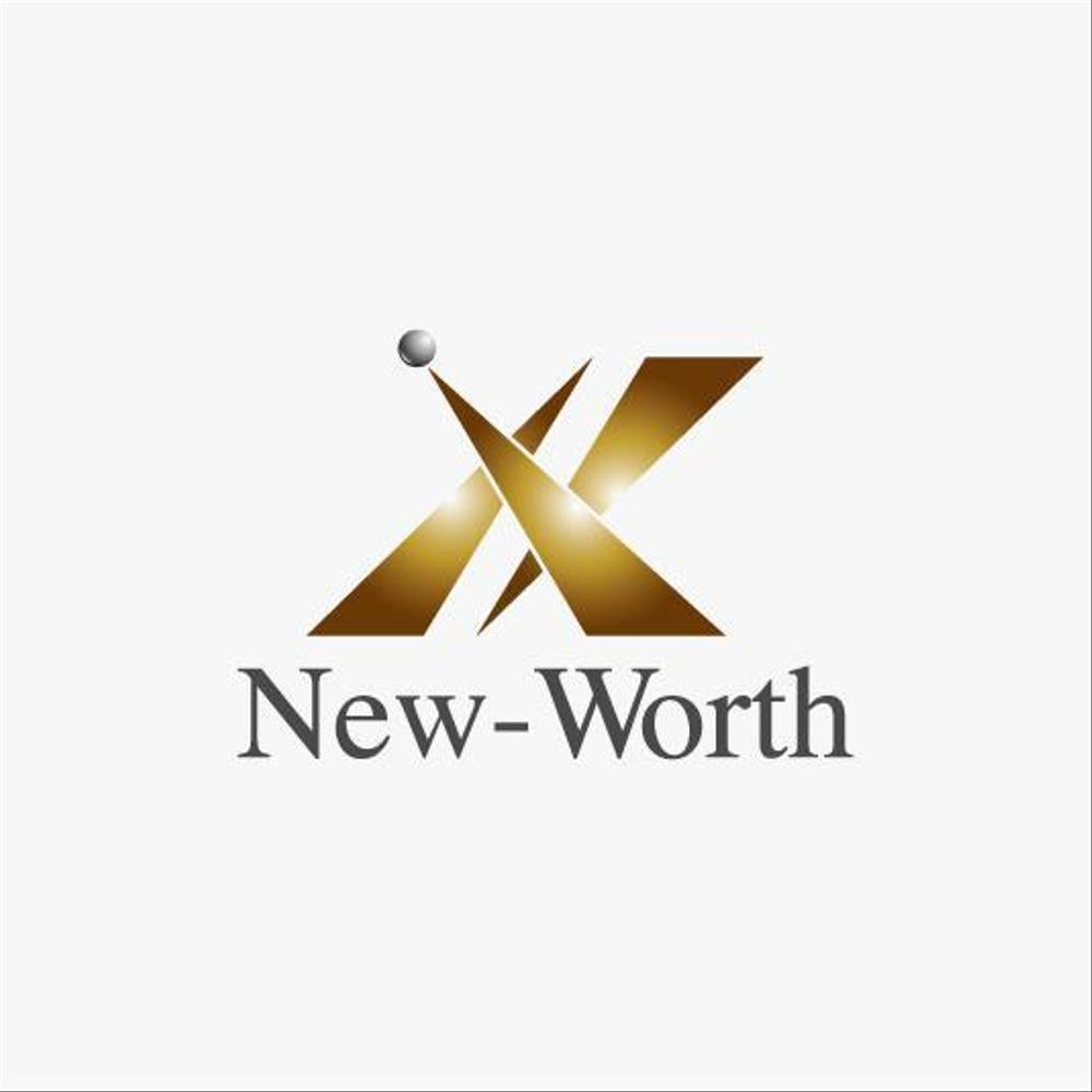 「株式会社New-Worth」のロゴ作成