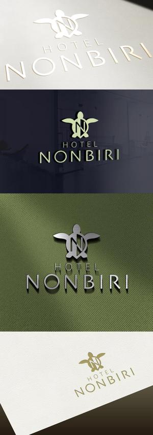 Watanabe.D (Watanabe_Design)さんのホテル名「NONBIRI」のロゴ作成をお願い致しますへの提案