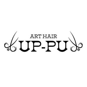 とらねこ (ChocoVanilla)さんの※急募※　美容院「ART　HAIR　UP-PU」のロゴ募集への提案