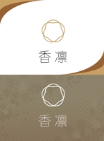miki (misakixxx03)さんの京都　数珠専門店　「京都よろずや香凛」のロゴへの提案