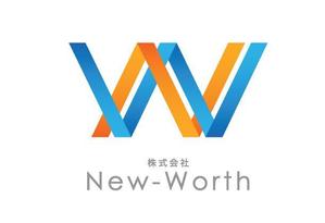 hs2802さんの「株式会社New-Worth」のロゴ作成への提案