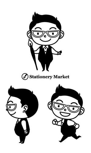 ユキ＊トモ (yukitomo)さんの文房具ソムリエキャラクターデザインへの提案