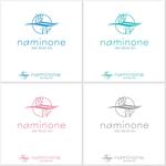 d-o2 (d-o2)さんのドライヘッドスパサロン「naminone」波の音のロゴ制作。海+ヘッドスパ+快眠がテーマへの提案