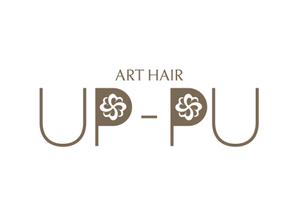 tora (tora_09)さんの※急募※　美容院「ART　HAIR　UP-PU」のロゴ募集への提案