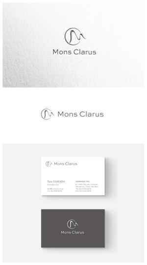 ainogin (ainogin)さんの茶道・不動産の『Mons Clarus』の企業ロゴ作成への提案