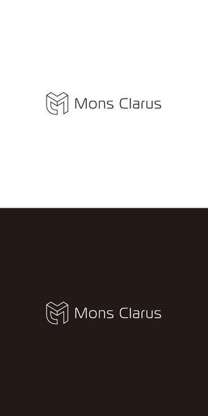 ヘッドディップ (headdip7)さんの茶道・不動産の『Mons Clarus』の企業ロゴ作成への提案