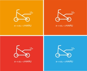 arc design (kanmai)さんの自動車販売店「株式会社Ｈ．Ａ．Ｒ．Ｕ」のロゴへの提案