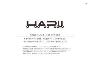 meni (TM_design)さんの自動車販売店「株式会社Ｈ．Ａ．Ｒ．Ｕ」のロゴへの提案