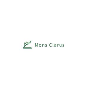 LUCKY2020 (LUCKY2020)さんの茶道・不動産の『Mons Clarus』の企業ロゴ作成への提案