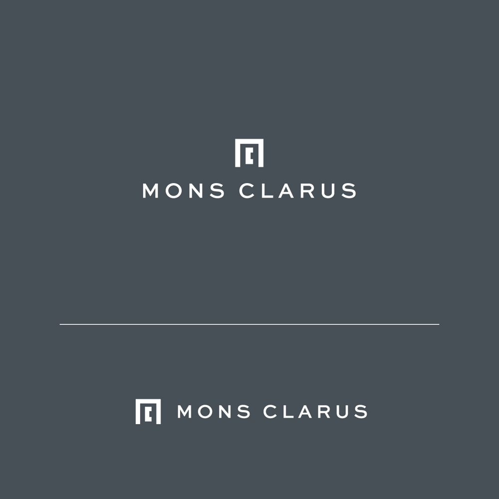 茶道・不動産の『Mons Clarus』の企業ロゴ作成
