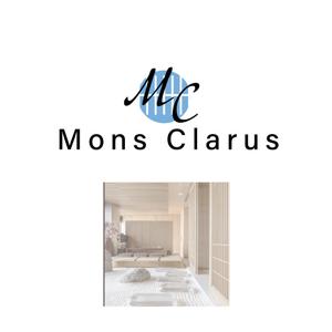 The Ambients (the_ambients)さんの茶道・不動産の『Mons Clarus』の企業ロゴ作成への提案
