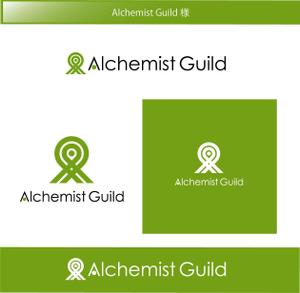 FISHERMAN (FISHERMAN)さんのゲーム系法人「Alchemist Guild」のロゴ制作への提案