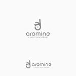 atomgra (atomgra)さんのイヤリングのブランド「AROMINE」のロゴへの提案
