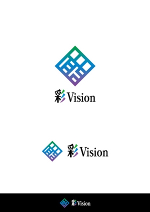 ヘブンイラストレーションズ (heavenillust)さんの高精細ディスプレイ「彩Vision」のロゴへの提案