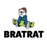 a Lucky star DESIGN ()さんのアパレルブランド「BRATRAT」のロゴへの提案