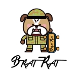みるく.s (milk_sugar)さんのアパレルブランド「BRATRAT」のロゴへの提案