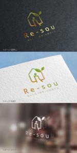 mogu ai (moguai)さんのリフォームブランド「Re-sou」のロゴへの提案