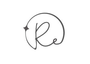 えいと (8planning)さんのリフォーム・リノベーション店舗「RE」のロゴへの提案