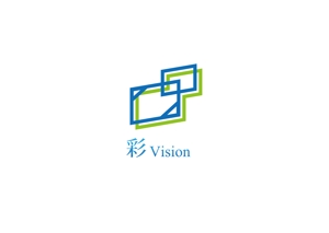 AQsense (AQnao)さんの高精細ディスプレイ「彩Vision」のロゴへの提案