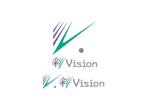 あどばたいじんぐ・とむ (adtom)さんの高精細ディスプレイ「彩Vision」のロゴへの提案
