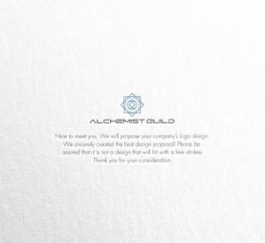 RYUNOHIGE (yamamoto19761029)さんのゲーム系法人「Alchemist Guild」のロゴ制作への提案