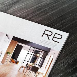 s m d s (smds)さんのリフォーム・リノベーション店舗「RE」のロゴへの提案