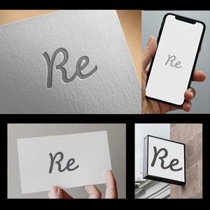 ununow (_unun)さんのリフォーム・リノベーション店舗「RE」のロゴへの提案