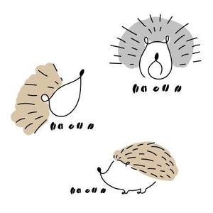 nnilca ()さんのシンプルなハリネズミのイラストへの提案