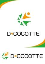 miki (misakixxx03)さんのリソシア社「有機質系産業廃棄物リサイクルプラント（D-Cocotte：ディーココット）のロゴへの提案