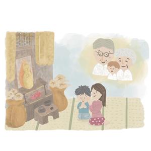 阪野 治香 (oekaki_oharu)さんのお話の挿絵イラストへの提案