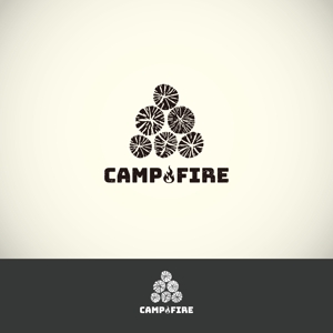 bracafeinc (bracafeinc)さんのキャンプ用の炭を入れるための袋のロゴへの提案