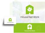 arc design (kanmai)さんの不動産仲介会社【House Net Work】のロゴへの提案