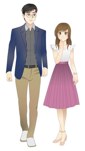 SONOKO (sonoko_design)さんのラジオドラマの男性・女性のキャラクターデザイン制作への提案