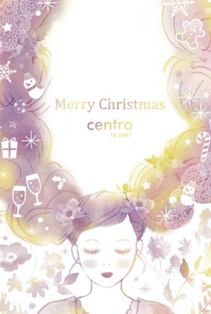 たかしま あやこ (ayako_takashima)さんの2021年美容室のクリスマスDMデザイン（表・裏）への提案