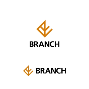 Thunder Gate design (kinryuzan)さんのアウトドアブランド『BRANCH』のロゴ制作への提案