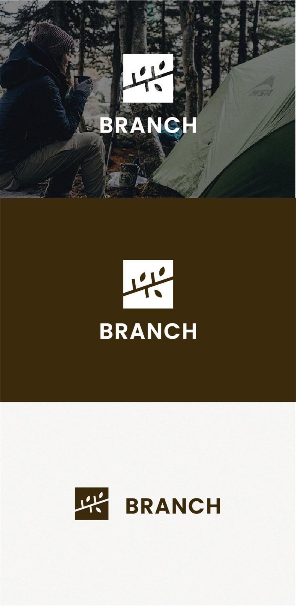 アウトドアブランド『BRANCH』のロゴ制作