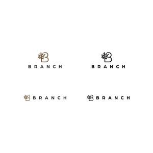 BUTTER GRAPHICS (tsukasa110)さんのアウトドアブランド『BRANCH』のロゴ制作への提案