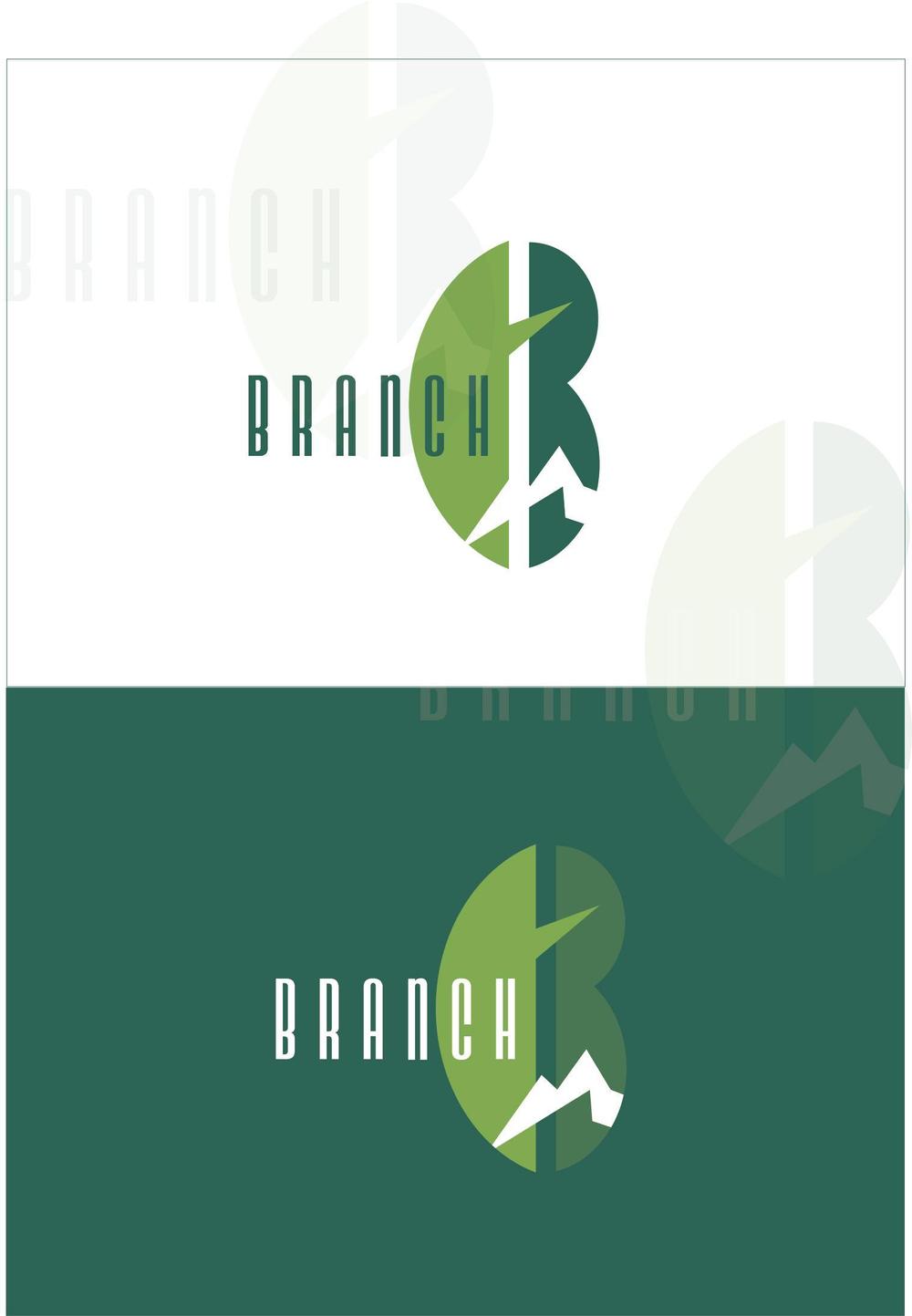 アウトドアブランド『BRANCH』のロゴ制作