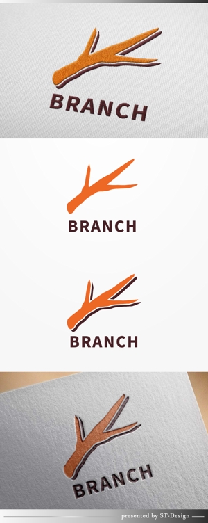 ST-Design (ST-Design)さんのアウトドアブランド『BRANCH』のロゴ制作への提案